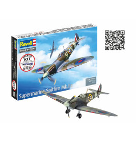 Starter Kit Spitfire Mk.IIa, Revell Modellbausatz mit Basiszubehör