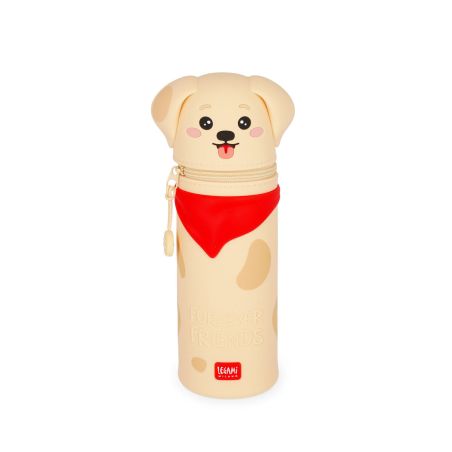 Kawaii - 2in1 Silicone Pencil Case - Golden