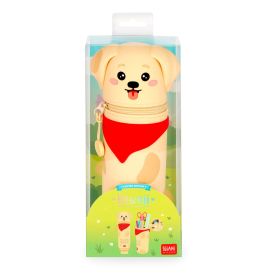 Kawaii - 2in1 Silicone Pencil Case - Golden
