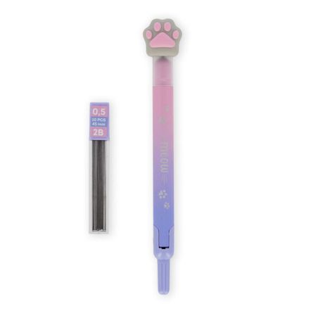 Meow Zirkel mit automatischer Mine - Kitty