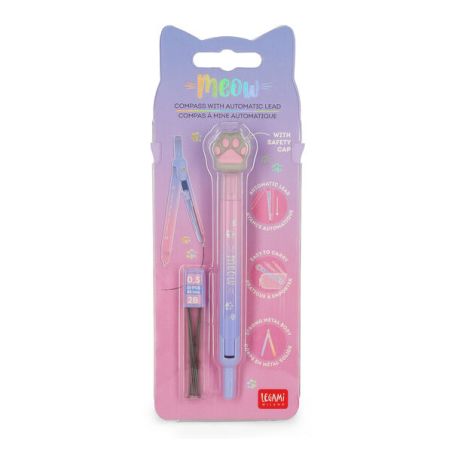 Meow Zirkel mit automatischer Mine - Kitty