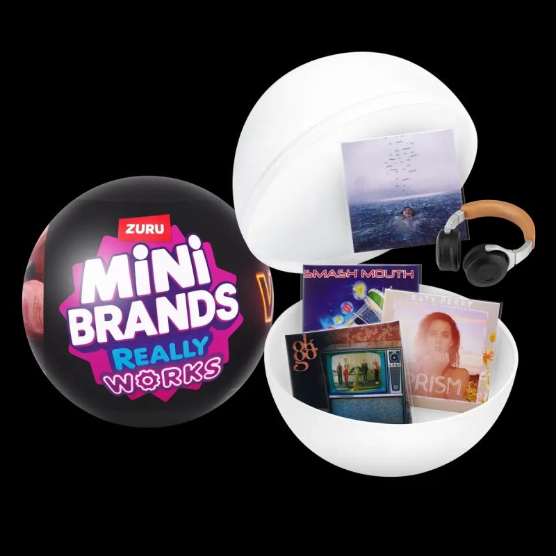 Zuru Mini Brands Really Works Vinyl – Realistische Marken Miniaturen zum Sammeln (Sortiert)