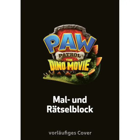 PAW Patrol - The Dino Movie: Mal- und Rätselblock zum Film