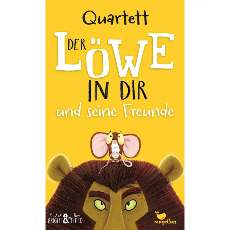 Magellan Quartettspiel 'Der Löwe in dir' – Mut & Freundschaft für Kinder ab 4 Jahren
