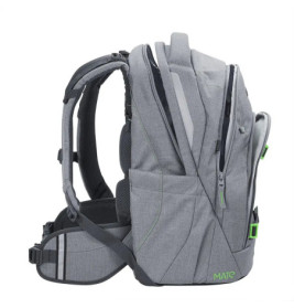 hama Rucksack MATE Mixed Silver Dust - 27L stylischer Begleiter für Schule, Uni & Freizeit