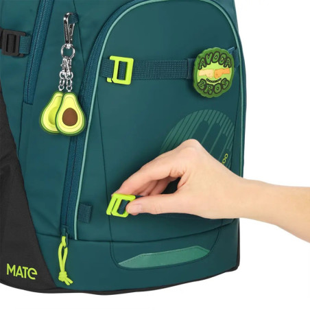 hama Rucksack MATE Tarp Muddy Lagoon – 30L Volumen, Laptopfach, nachhaltig. Ideal für Uni!
