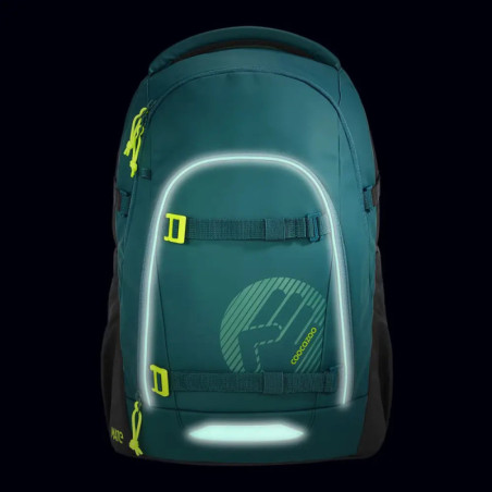 hama Rucksack MATE Tarp Muddy Lagoon – 30L Volumen, Laptopfach, nachhaltig. Ideal für Uni!