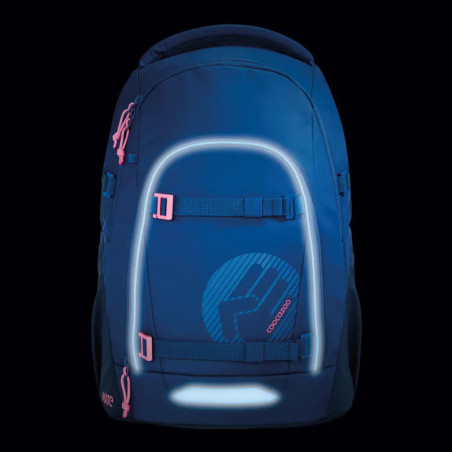 hama Rucksack MATE Tarp Stormy Rain – 30L Volumen, Laptopfach, nachhaltig. Für Schule & Uni