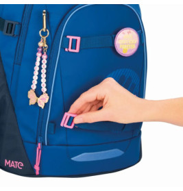 hama Rucksack MATE Tarp Stormy Rain – 30L Volumen, Laptopfach, nachhaltig. Für Schule & Uni