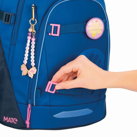 hama Rucksack MATE Tarp Stormy Rain – 30L Volumen, Laptopfach, nachhaltig. Für Schule & Uni