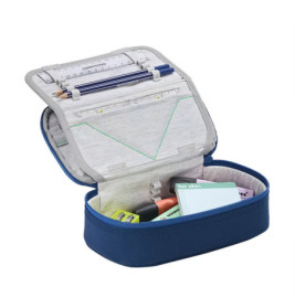 hama Schlampermäppchen Tarp Stormy Rain – Stiftebox für Schule, Uni & Büro. Robust & Modern