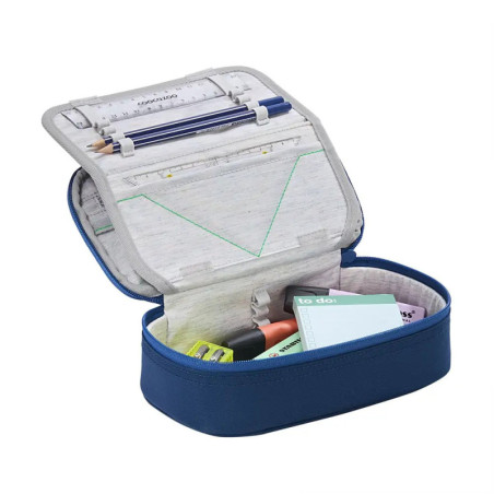 hama Schlampermäppchen Tarp Stormy Rain – Stiftebox für Schule, Uni & Büro. Robust & Modern
