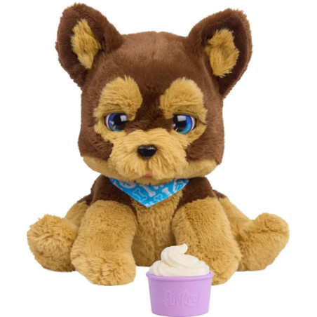 FurReal Benny the Kiss & Cudd – Interaktives Kuscheltier Tier zum Liebhaben