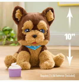 FurReal Benny the Kiss & Cudd – Interaktives Kuscheltier Tier zum Liebhaben
