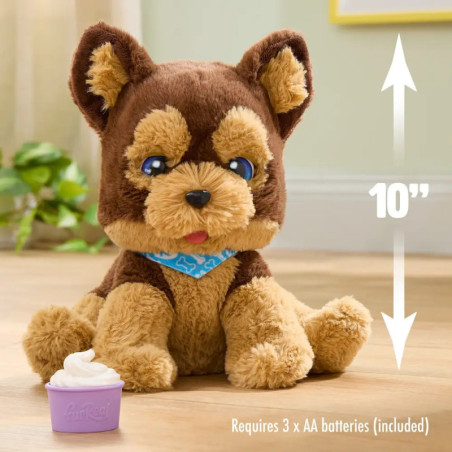 FurReal Benny the Kiss & Cudd – Interaktives Kuscheltier Tier zum Liebhaben