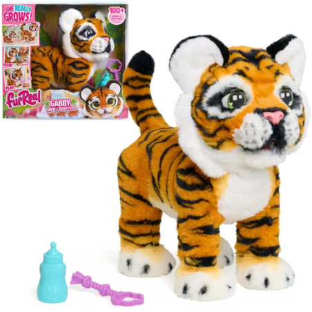 FurReal Gabby der wachsende Teddy – Interaktives Stofftier zum Pflegen