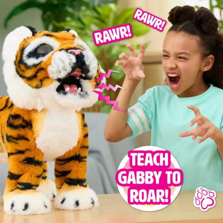 FurReal Gabby der wachsende Teddy – Interaktives Stofftier zum Pflegen