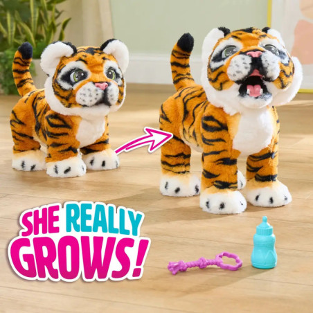 FurReal Gabby der wachsende Teddy – Interaktives Stofftier zum Pflegen