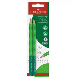 Bleistift Jumbo Grip Two Tone 2xBS BK