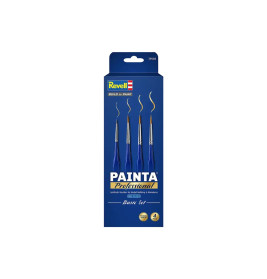 PAINTA Professional - Basic Set / 4 Pack, Synthetische Pinsel, Größe 00, 1, 2, 3