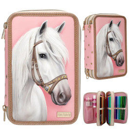 Miss Melody 3 Fach Federtasche CLASSIC