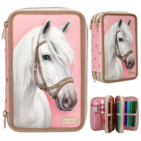 Miss Melody 3 Fach Federtasche CLASSIC