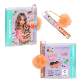 TOPModel Notizbuch mit Kugelschreiber SUNNY DOG