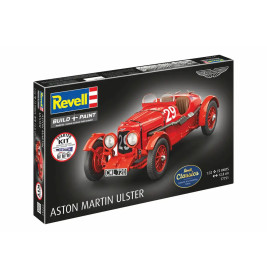 Starter Kit Aston Martin Ulster, Revell Modellbausatz mit Basiszubehör