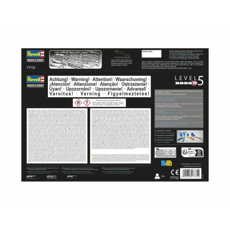 Starter Kit Jaguar SS 100, Revell Modellbausatz mit Basiszubehör