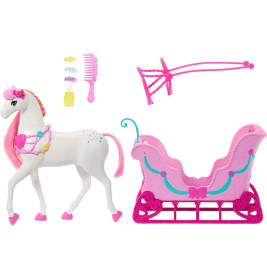 Barbie Land of Sweets Horse   Sled