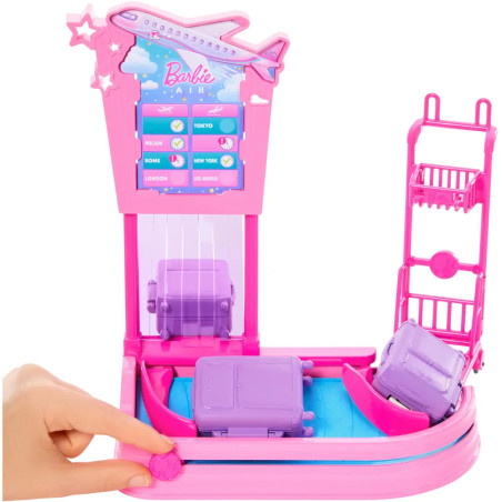 Barbie Kofferband Spielset mit Puppe
