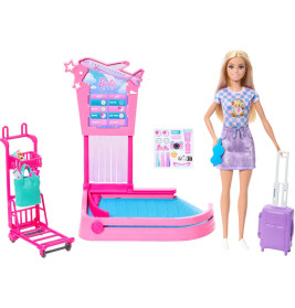 Barbie Kofferband Spielset mit Puppe