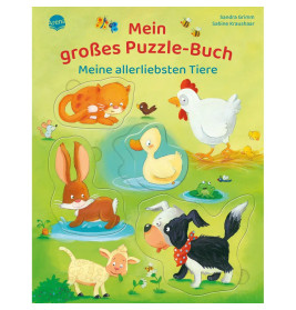 Grimm, Sandra/Kraushaar, Sabine: Mein großes Puzzle-Buch – Meine allerliebsten Tiere