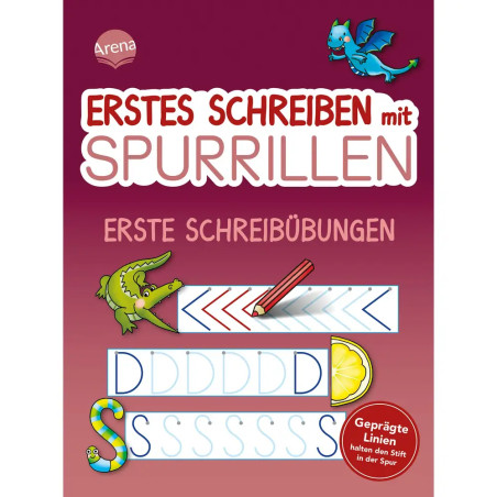Seeberg, Helen: Erstes Schreiben mit Spurrillen – Erste Schreibübungen (Geprägte Linien halten den S