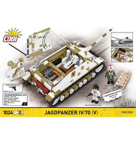 COBI Jagdpanzer IV/70 Bausatz: Detailgetreues Modell 1:35 | Militärgeschichte | Für Sammler ab 9 Jahren!