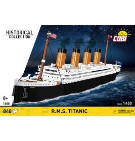 COBI Titanic Bausatz 1:450: Detailgetreues Modell mit 2840 Teilen | Für Sammler & Modellbauer ab 10 Jahren!