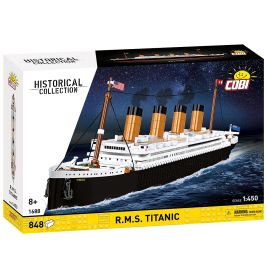 COBI Titanic Bausatz 1:450: Detailgetreues Modell mit 2840 Teilen | Für Sammler & Modellbauer ab 10 Jahren!