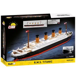 COBI Titanic Bausatz 1:450: Detailgetreues Modell mit 2840 Teilen | Für Sammler & Modellbauer ab 10 Jahren!