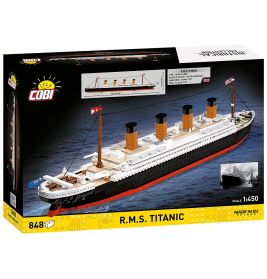 COBI Titanic Bausatz 1:450: Detailgetreues Modell mit 2840 Teilen | Für Sammler & Modellbauer ab 10 Jahren!