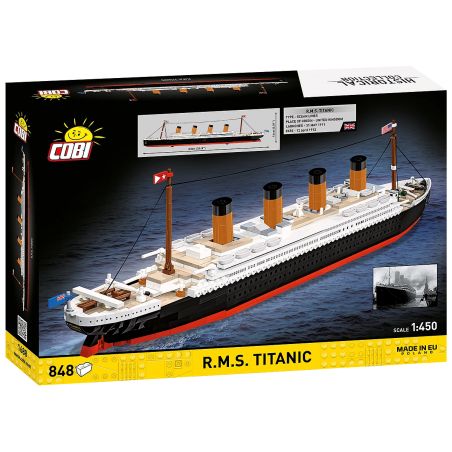 COBI Titanic Bausatz 1:450: Detailgetreues Modell mit 2840 Teilen | Für Sammler & Modellbauer ab 10 Jahren!