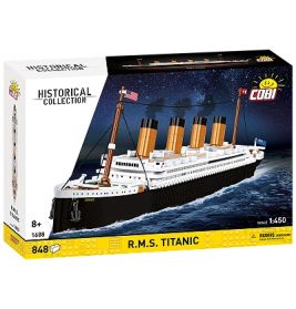 COBI Titanic Bausatz 1:450: Detailgetreues Modell mit 2840 Teilen | Für Sammler & Modellbauer ab 10 Jahren!