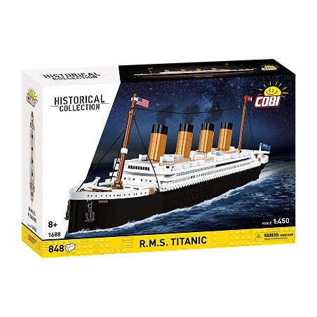 COBI Titanic Bausatz 1:450: Detailgetreues Modell mit 2840 Teilen | Für Sammler & Modellbauer ab 10 Jahren!