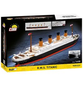 COBI Titanic Bausatz 1:450: Detailgetreues Modell mit 2840 Teilen | Für Sammler & Modellbauer ab 10 Jahren!
