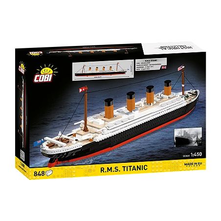 COBI Titanic Bausatz 1:450: Detailgetreues Modell mit 2840 Teilen | Für Sammler & Modellbauer ab 10 Jahren!