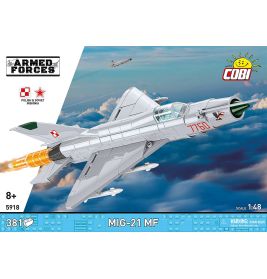COBI® MIG-21 MF – Klemmbaustein Modell | Legendärer Überschalljäger des Kalten Kriegs