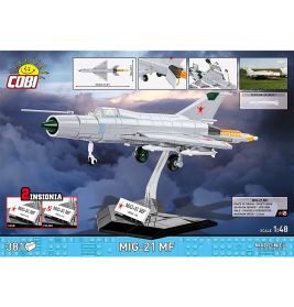 COBI® MIG-21 MF – Klemmbaustein Modell | Legendärer Überschalljäger des Kalten Kriegs