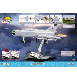 COBI® MIG-21 MF – Klemmbaustein Modell | Legendärer Überschalljäger des Kalten Kriegs