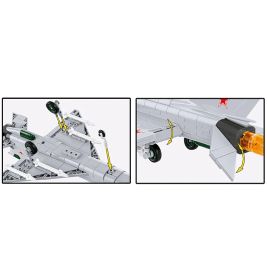 COBI® MIG-21 MF – Klemmbaustein Modell | Legendärer Überschalljäger des Kalten Kriegs