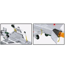 COBI® MIG-21 MF – Klemmbaustein Modell | Legendärer Überschalljäger des Kalten Kriegs