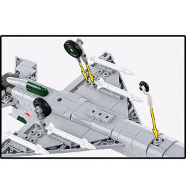 COBI® MIG-21 MF – Klemmbaustein Modell | Legendärer Überschalljäger des Kalten Kriegs